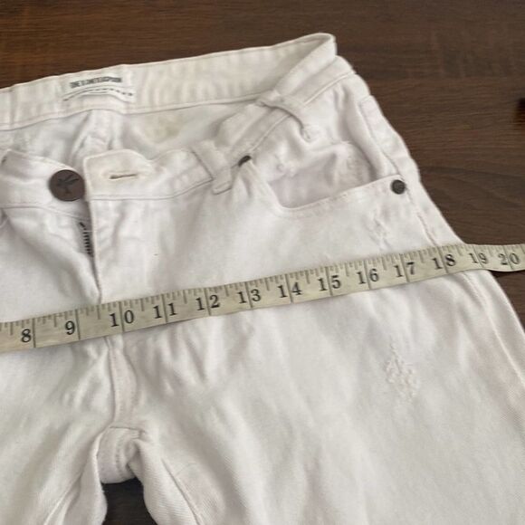 A11 Women's One Teaspoon Freebird 2 Distressed Zip Ankle Jeans Fair Condition 25 - Picture 11 of 14